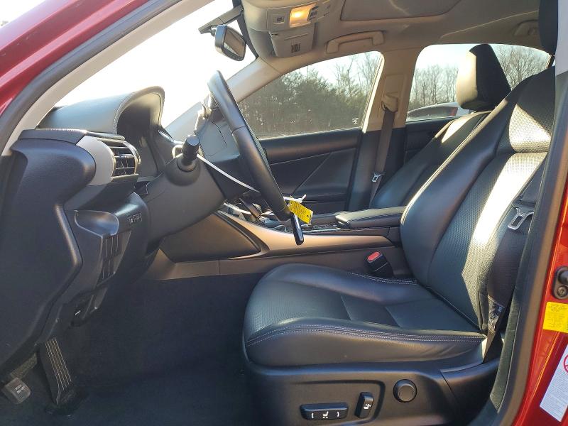 2014 Lexus Is VIN JTHBF1D24E5037568 COPART salvage auction — FRONT END, MD - CERT OF SALVAGE > 75% DAMAGE, sold $4,600 on 2026-07-10 (photo 7)