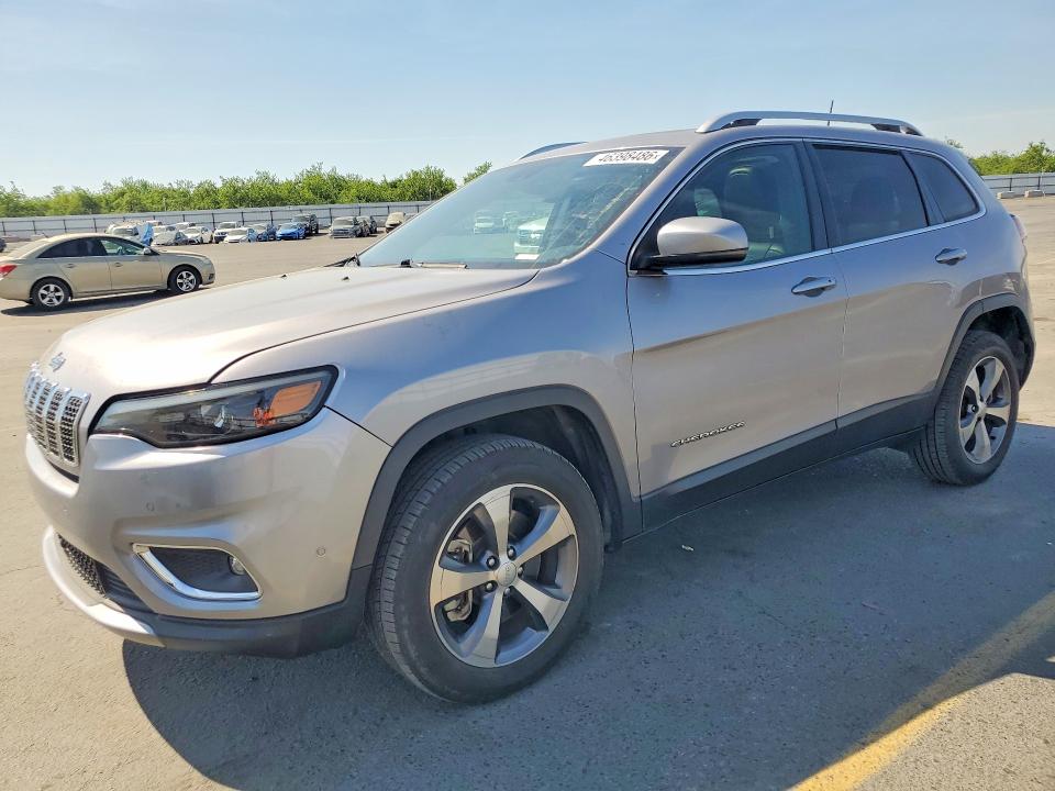 2021 Jeep Cherokee VIN 1C4PJMDX8MD181132 COPART salvage auction — REAR END, Ca - Salvage Certificate, sold $4,050 on 2026-07-09 (photo 1)