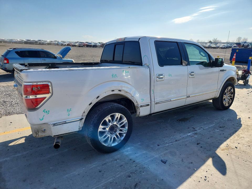 2010 Ford F-150 lightning VIN 1FTFW1CVXAFD39319 COPART salvage auction — FRONT END, ID - SALVAGE CERTIFICATE OF TITLE, sold $2,250 on 2026-07-09 (photo 3)