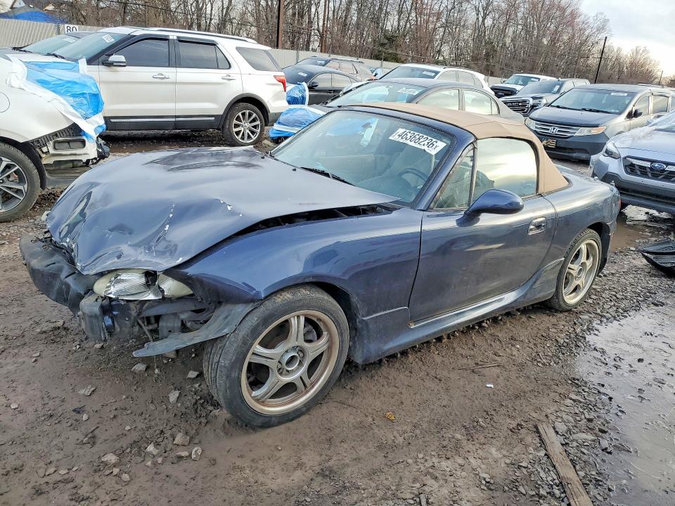 2003 Mazda Mx-5 VIN JM1NB353130307489 COPART salvage auction — FRONT END, PA - CERTIFICATE OF SALVAGE, sold $15 on 2026-07-29 (photo 1)