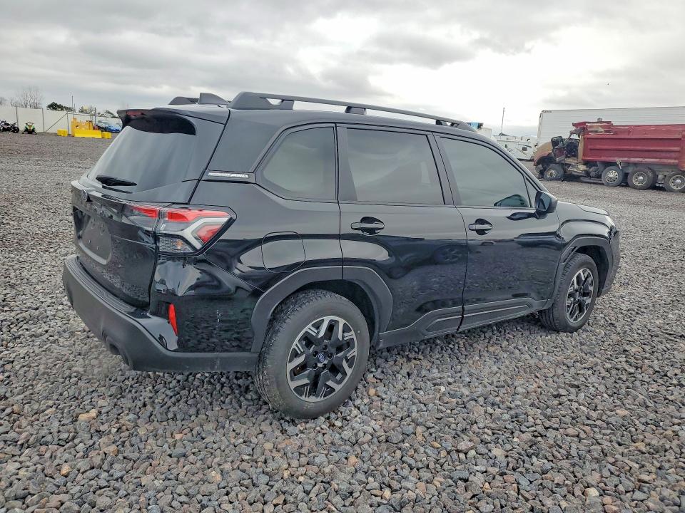 2025 Subaru Forester VIN JF2SLDDC9SH598249 COPART salvage auction — FRONT END, In - Cert Of Title-Salvage Title, sold $850 on 2026-06-30 (photo 3)