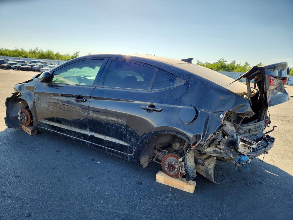 2018 Hyundai Elantra VIN 5NPD84LF7JH227160 COPART salvage auction — ALL OVER, Ca - Dis/Dlr/Exp Only Clean Title, sold $850 on 2026-07-09 (photo 2)