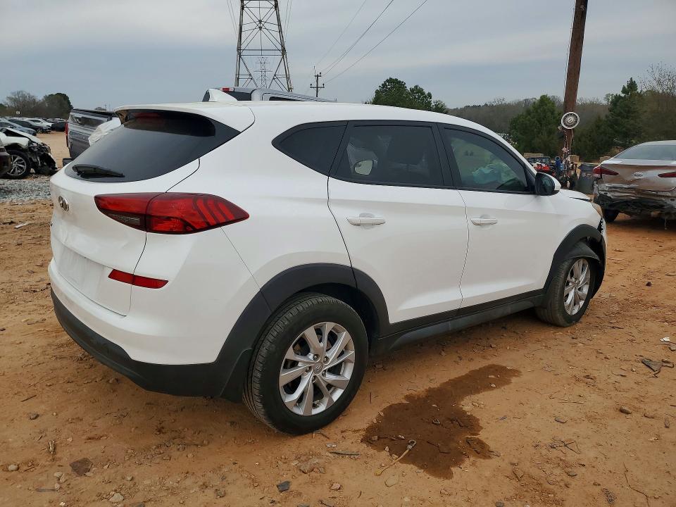 2020 Hyundai Tucson VIN KM8J23A4XLU131527 COPART salvage auction — FRONT END, Nc - Salvage Certificate Of Title, sold $3,800 on 2026-07-27 (photo 3)