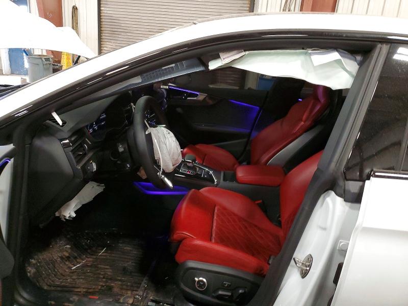 2025 Audi Rs5 VIN WAUC4CF51SA014960 COPART salvage auction — FRONT END, Salvage Title, sold $12,600 on 2026-08-14 (photo 7)