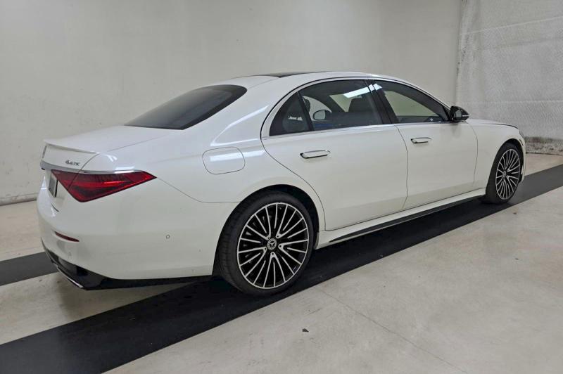 2021 Mercedes-benz S class VIN W1K6G7GB1MA049655 COPART salvage auction — Normal Wear, CA - CERTIFICATE OF TITLE (P), sold $44,500 on 2026-04-27 (photo 4)