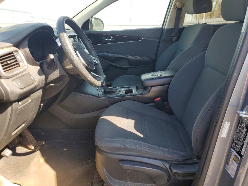 2020 Kia Sorento VIN 5XYPG4A36LG643719 COPART salvage auction — FRONT END, Nc - Salvage Certificate Of Title, sold $2,150 on 2026-07-29 (photo 7)
