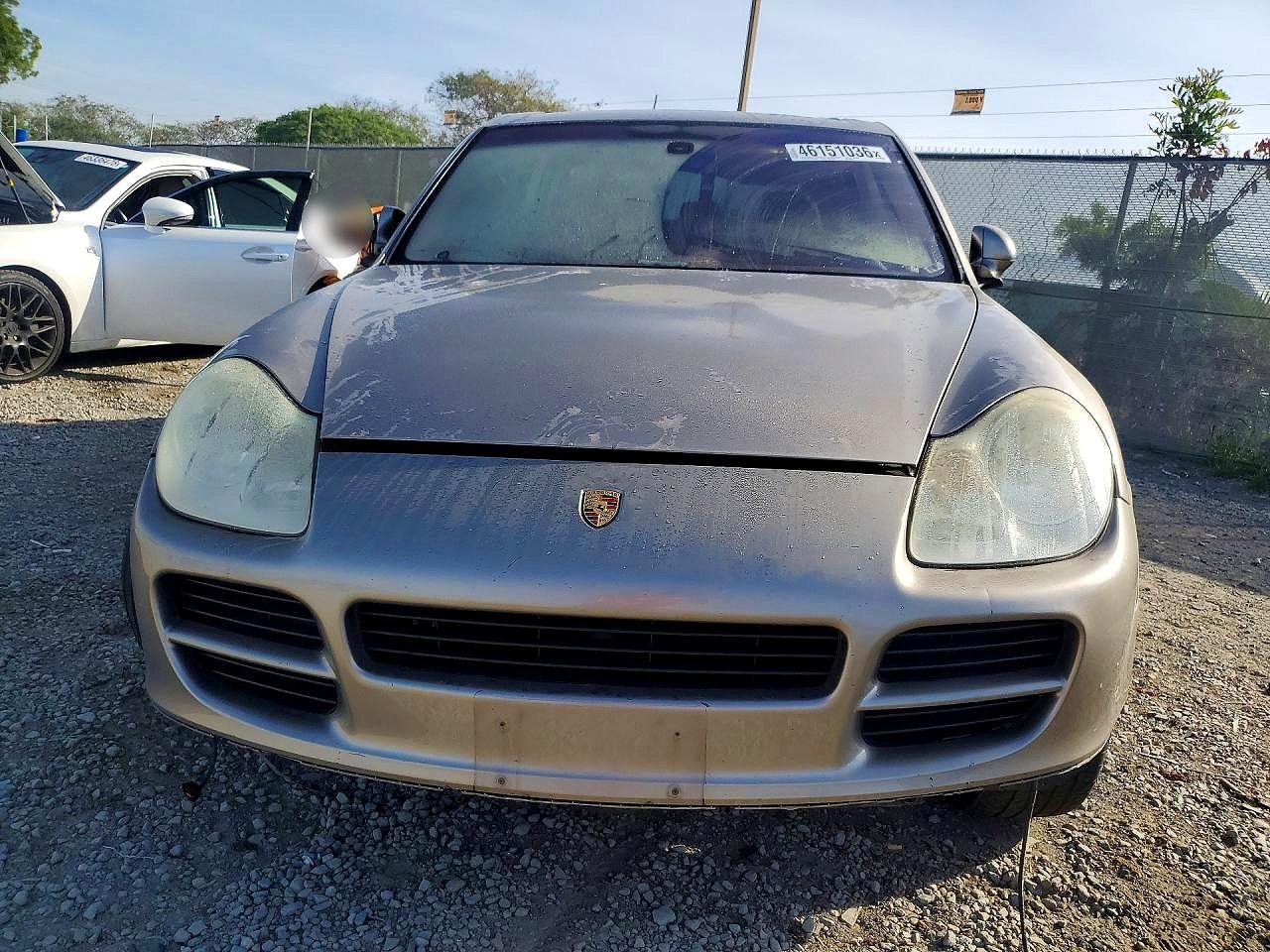 2005 Porsche Cayenne VIN WP1AA29P65LA23168 COPART salvage auction — Front End, CA - SALVAGE CERTIFICATE, sold $300 on 2026-07-10 (photo 5)