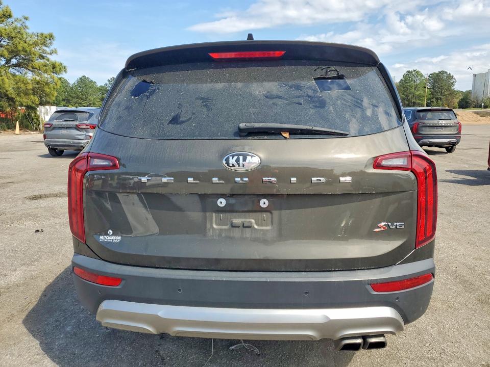 2020 Kia Telluride VIN 5XYP64HC5LG008967 COPART salvage auction — FRONT END, Ga - Certificate Of Title, sold $9,200 on 2026-07-09 (photo 6)