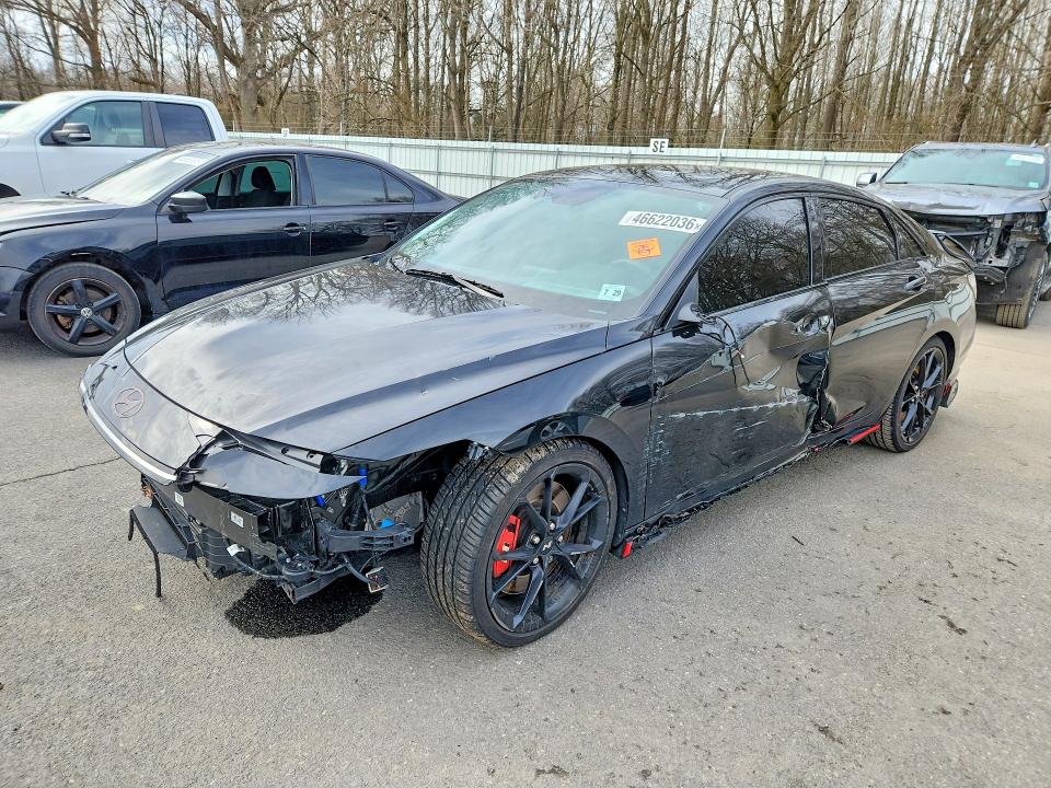 2024 Hyundai VIN KMHLW4DK4RU022194 COPART salvage auction — FRONT END, Nj - Cert Of Title-Salvage, sold $5,700 on 2026-07-09 (photo 1)