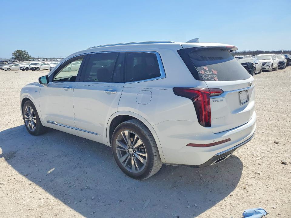 2025 Cadillac Xt6 VIN 1GYKPCRS5SZ124834 COPART salvage auction — MISSING/ALTERED VIN, Tx - Certificate Of Title, sold $23,000 on 2026-07-09 (photo 2)