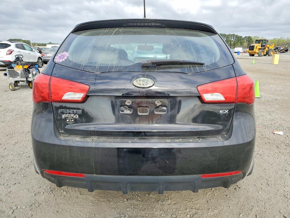 2012 Kia Forte VIN KNAFU5A21C5595568 COPART salvage auction — FRONT END, Nc - Salvage Certificate Of Title, sold $250 on 2026-07-06 (photo 6)
