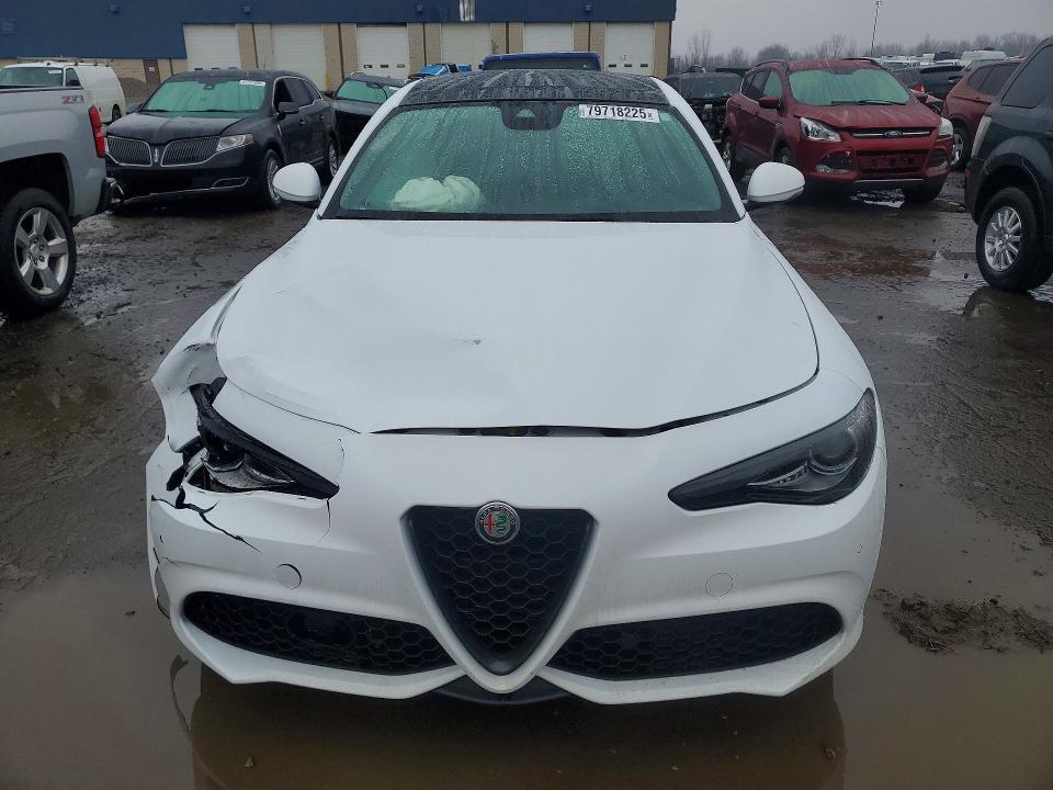 2023 Alfa romeo Giulia VIN ZARFANAN0P7673778 COPART salvage auction — FRONT END, Mi - Scrap Certificate Of Title, sold $3,650 on 2026-07-10 (photo 5)