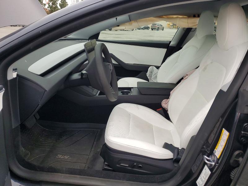 2026 Tesla Model 3 VIN 5YJ3E1EAXTF125499 COPART salvage auction — SIDE, Salvage Title, sold $225 on 2026-07-28 (photo 7)