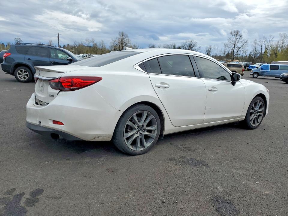 2015 Mazda VIN JM1GJ1W50F1216356 COPART salvage auction — REAR END, ID - SALVAGE CERTIFICATE OF TITLE, sold $2,050 on 2026-07-08 (photo 3)