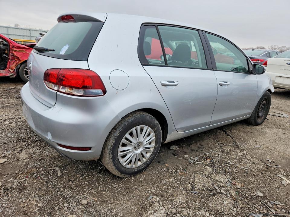 2014 Volkswagen Golf VIN WVWDB7AJ2EW005507 COPART salvage auction — FRONT END, IN - BILL OF SALE - PARTS ONLY, sold $250 on 2026-07-27 (photo 3)