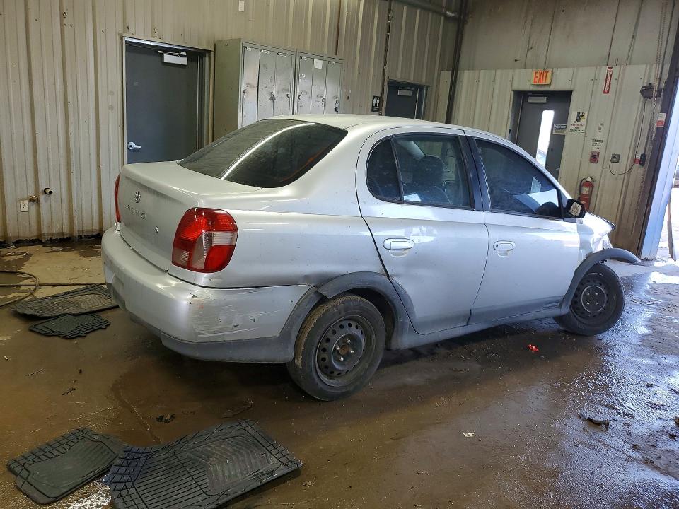 2001 Toyota Echo VIN JTDBT123710149522 COPART salvage auction — FRONT END, Il - Salvage Certificate, sold $250 on 2026-07-07 (photo 3)
