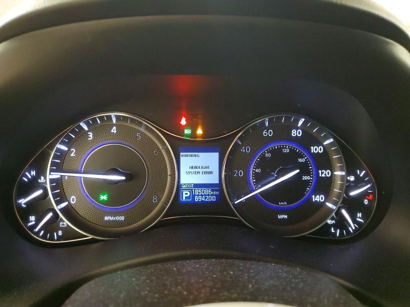 2017 Infiniti Qx80 VIN JN8AZ2NE0H9157985 COPART salvage auction — FRONT END, Mn - Cert Of Title-Salvage, sold $2,700 on 2026-07-09 (photo 9)