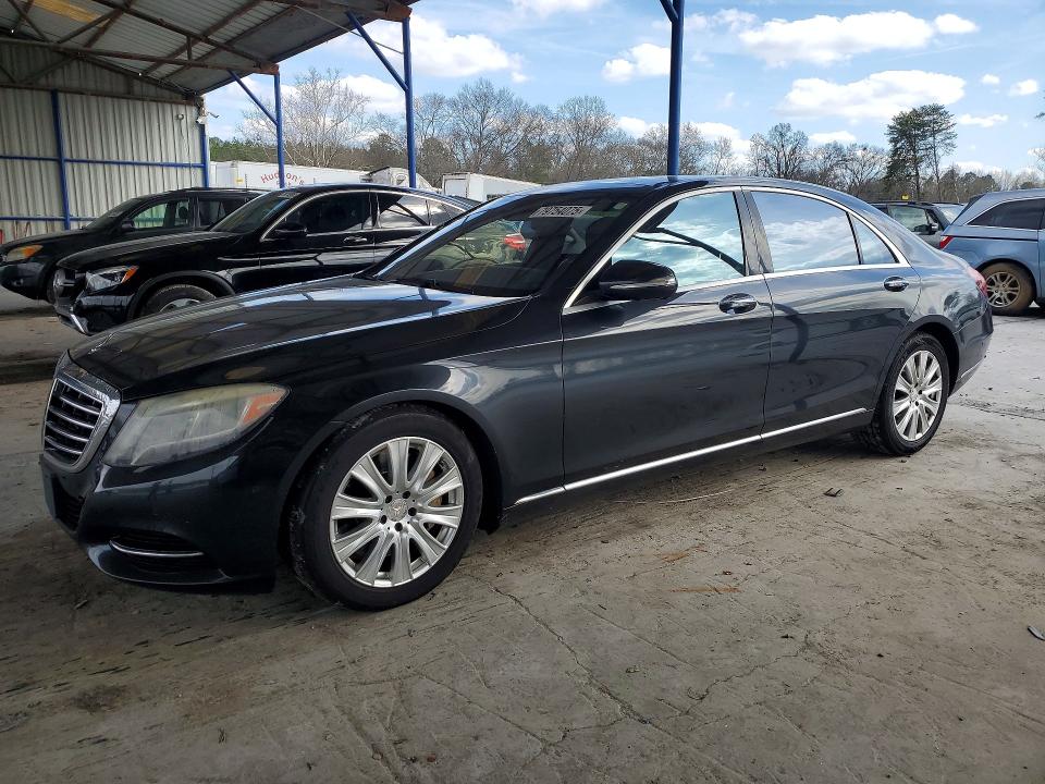 2014 Mercedes-benz S class VIN WDDUG8FB6EA039106 COPART salvage auction — MINOR DENT/SCRATCHES, Ga - Certificate Of Title (P), sold $6,900 on 2026-07-14 (photo 1)