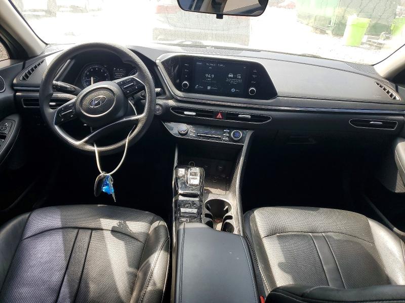 2021 Hyun Sonata VIN 5NPEL4JA1MH099691 COPART salvage auction — REAR END, Al - Cert Of Title-Salvage Title, sold $2,150 on 2026-07-11 (photo 8)