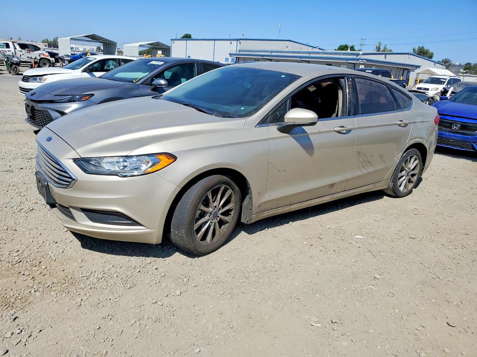 2017 Ford Fusion VIN 3FA6P0HDXHR293565 COPART salvage auction — FRONT END, Ca - Dis/Dlr/Exp App For Dup Clean, sold $625 on 2026-07-02 (photo 1)
