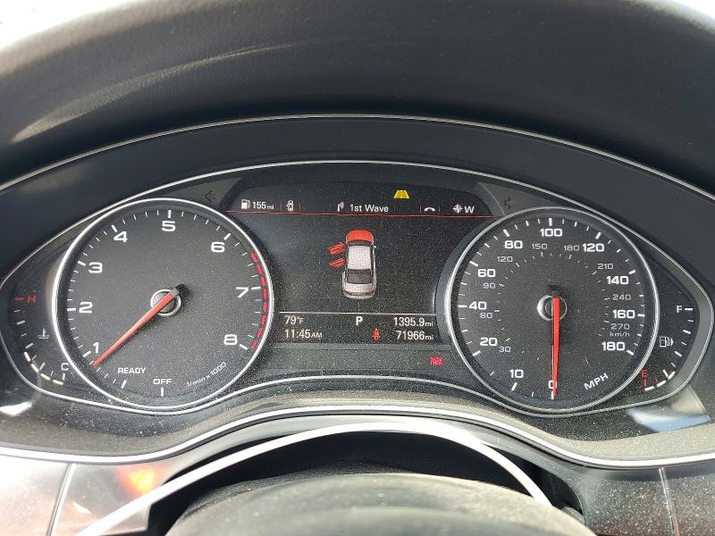 2016 Audi A6 VIN WAUFGAFC0GN176991 COPART salvage auction — SIDE, Tx - Salvage Vehicle Title, sold $6,900 on 2026-07-02 (photo 9)