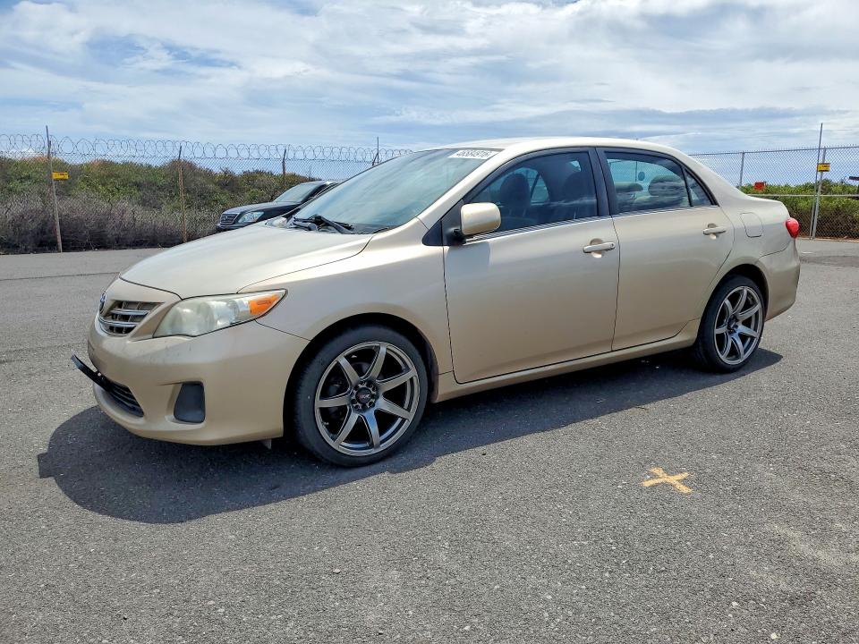 2013 Toyota Corolla VIN 2T1BU4EE0DC996369 COPART salvage auction — REAR END, Hi - Certificate Of Salvage, sold $4 on 2026-07-27 (photo 1)