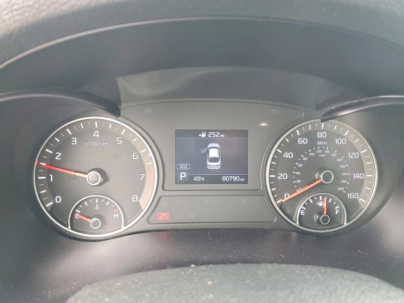 2019 Kia Optima VIN 5XXGT4L31KG368580 COPART salvage auction — SIDE, PA, sold $2,700 on 2026-07-17 (photo 9)