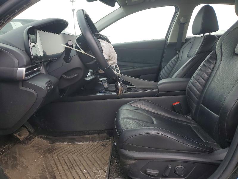 2024 Hyundai Elantra VIN KMHLN4DJ7RU094436 COPART salvage auction — FRONT END, MI - CERTIFICATE OF TITLE, sold $7,400 on 2026-07-02 (photo 7)