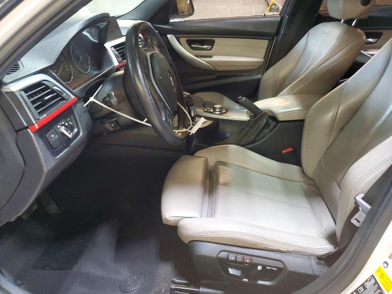 2013 BMW 3er VIN WBA3B3C59DF533237 COPART salvage auction — REAR END, Salvage Title, sold $125 on 2026-08-03 (photo 7)