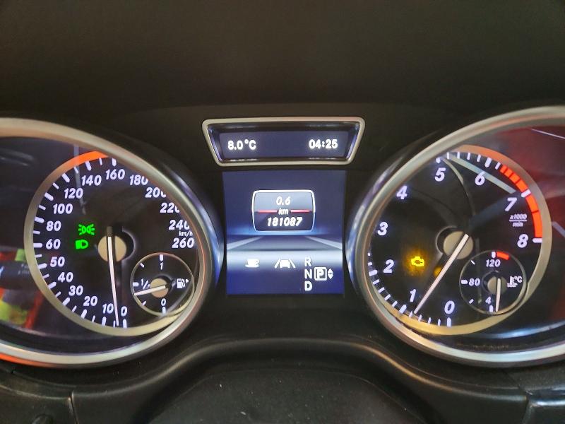 2013 Mercedes-benz Gl-class VIN 4JGDF7CE7DA226256 COPART salvage auction — FRONT END, Ab - Oop - Active, sold $3,150 on 2026-07-02 (photo 9)