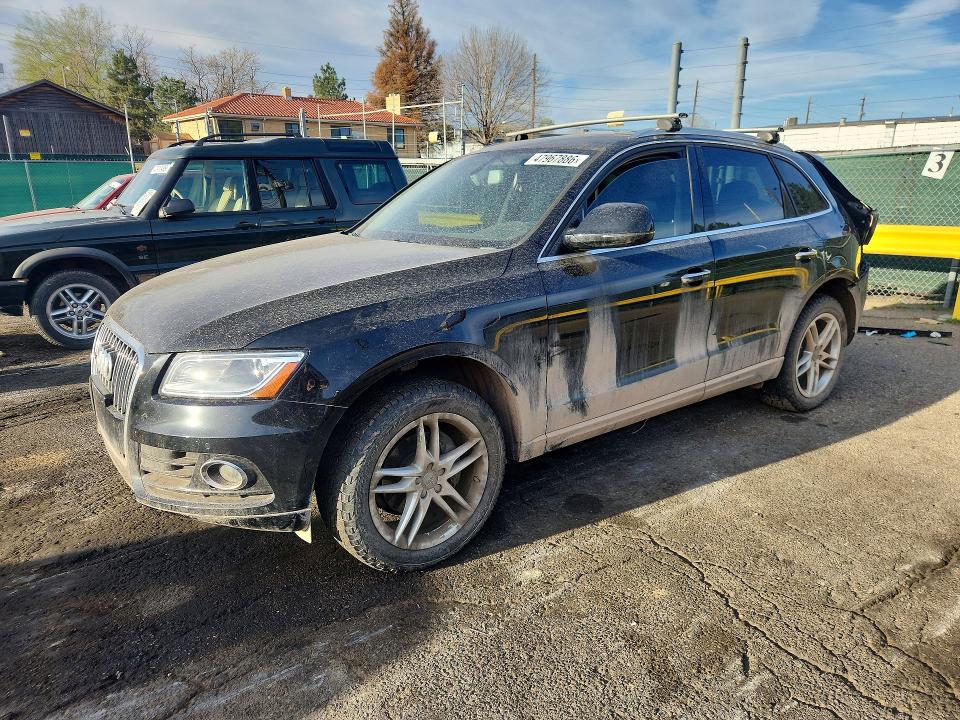 2016 Audi Q5 VIN WA1L2AFP3GA131150 COPART salvage auction — REAR END, Co - Salvage Title, sold $3,100 on 2026-07-09 (photo 1)