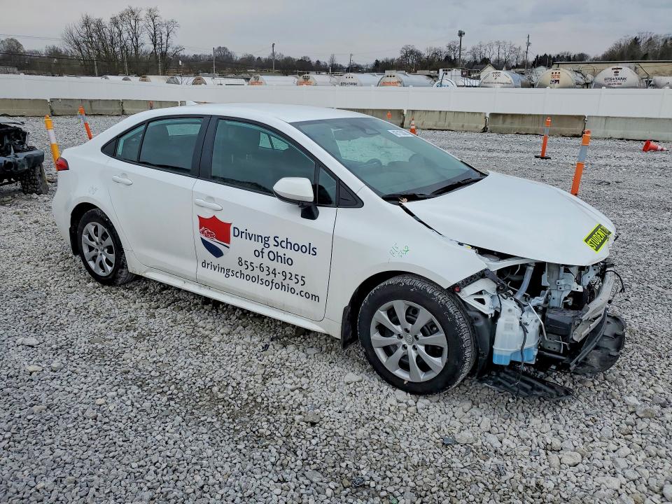 2025 Toyota Corolla VIN 5YFB4MDE8SP271178 COPART salvage auction — FRONT END, Salvage Title, sold $3,600 on 2026-07-21 (photo 4)