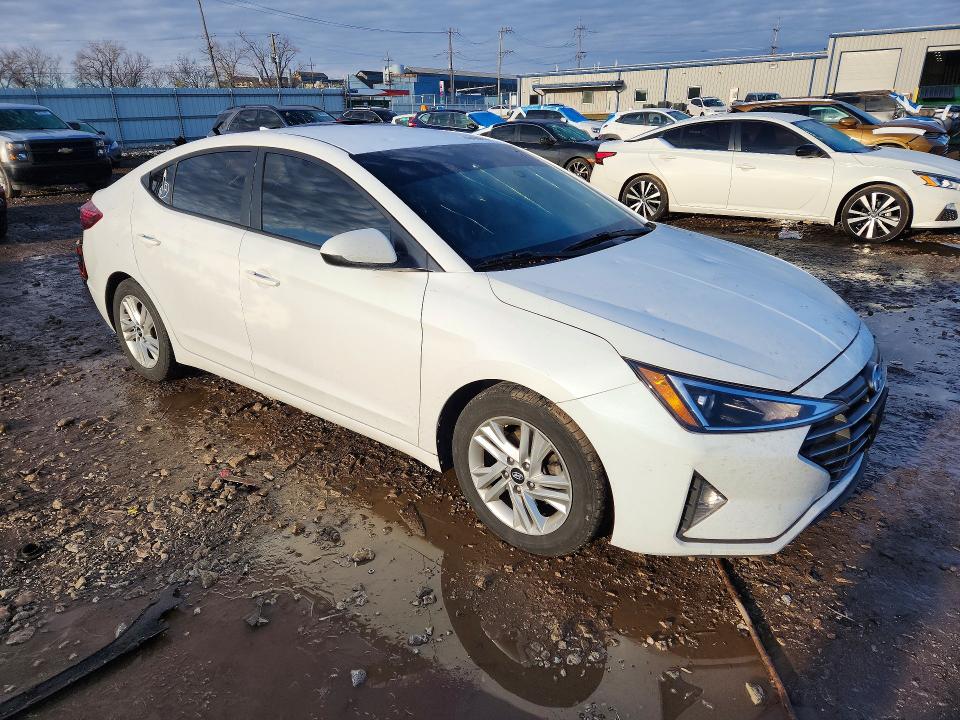 2020 Hyundai Elantra VIN 5NPD84LF0LH632974 COPART salvage auction — HAIL, Il - Salvage Certificate, sold $275 on 2026-06-29 (photo 4)