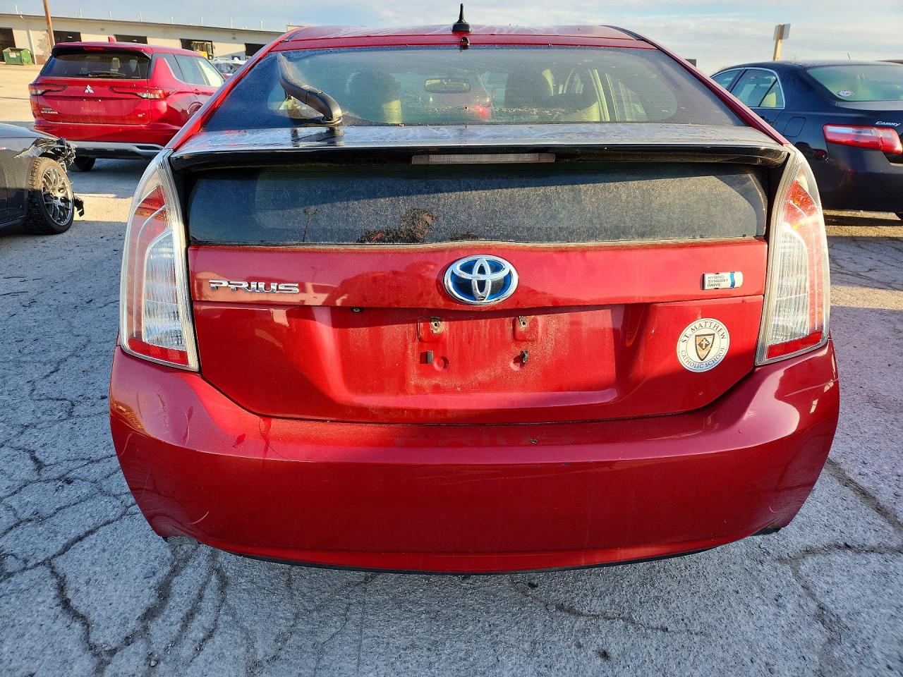 2012 Toyota Prius VIN JTDKN3DU3C0334634 COPART salvage auction — Front End, IN - CERTIFICATE OF TITLE, sold $2,600 on 2026-05-01 (photo 6)