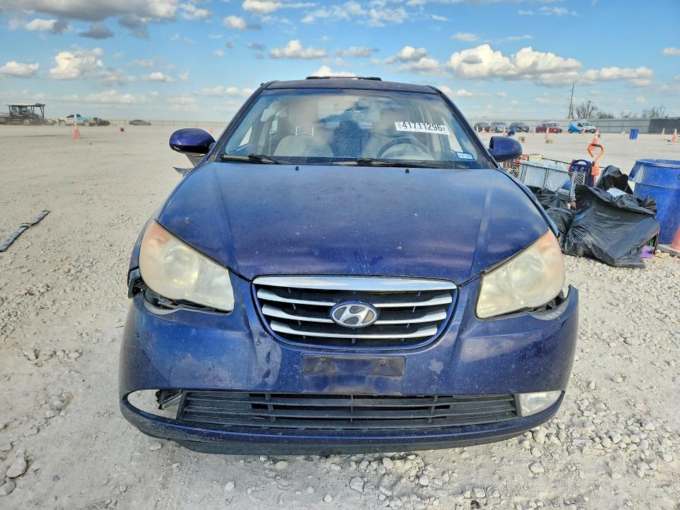 2010 Hyundai Elantra VIN KMHDU4ADXAU118822 COPART salvage auction — SIDE, Tx - Salvage Vehicle Title, sold $400 on 2026-07-02 (photo 5)