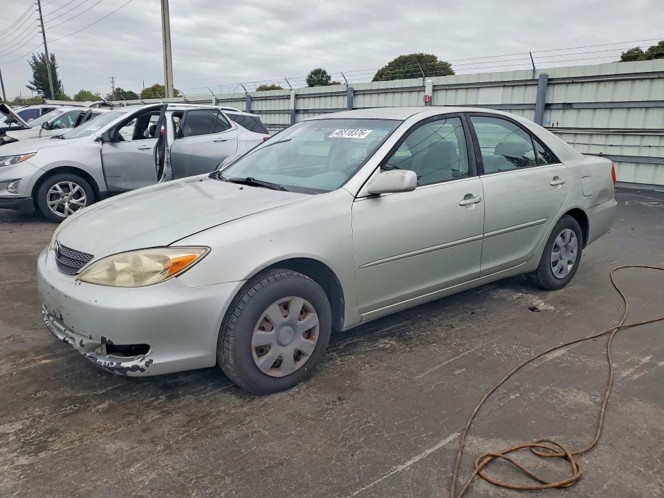 2004 Toyota Camry VIN JTDBE32K640272195 COPART salvage auction — FRONT END, Fl - Certificate Of Destruction, sold $300 on 2026-07-08 (photo 1)