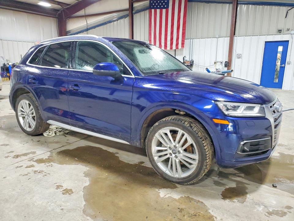 2018 Audi Q5 VIN WA1CNAFY0J2075184 COPART salvage auction — REAR END, Pa - Certificate Of Salvage, sold $475 on 2026-07-29 (photo 4)
