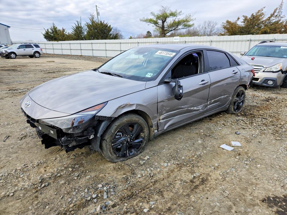 2023 Hyundai Elantra VIN KMHLM4AG5PU533383 COPART salvage auction — FRONT END, Nj - Cert Of Title-Salvage, sold $2,750 on 2026-07-08 (photo 1)