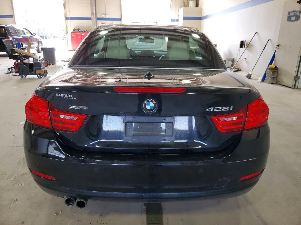 2015 BMW 4er VIN WBA3T1C50FP821193 COPART salvage auction — SIDE, Va - Cert Of Title - Salvage, sold $6,200 on 2026-08-21 (photo 6)