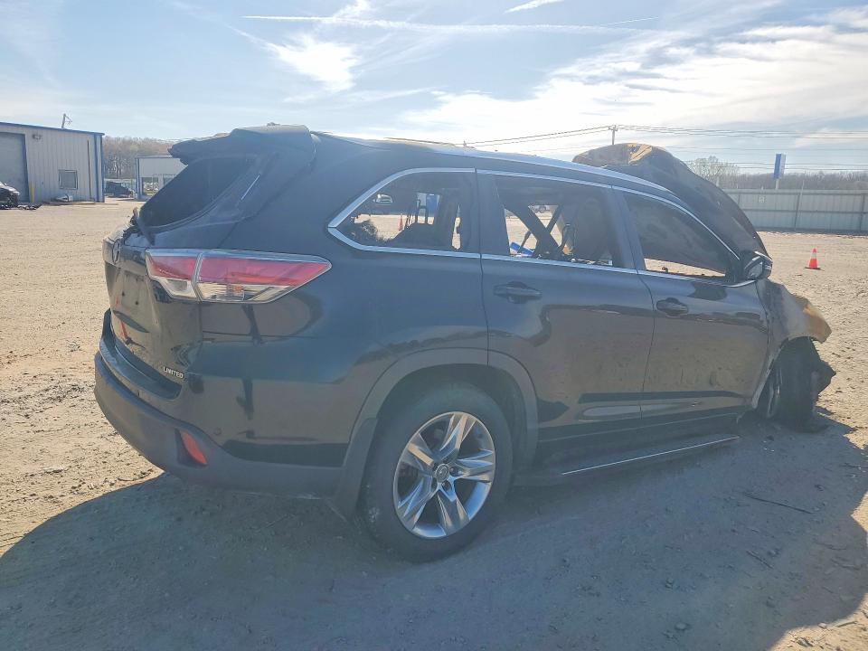 2015 Toyota Highlander VIN 5TDYKRFHXFS038338 COPART salvage auction — BURN, Ar - Cert Of Title-Salvage, sold $150 on 2026-07-06 (photo 3)