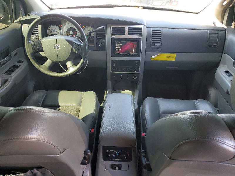 2007 Dodge Durango VIN 1D8HB58277F585040 COPART salvage auction — MECHANICAL, Pa - Cert Of Title, sold $975 on 2026-07-31 (photo 8)