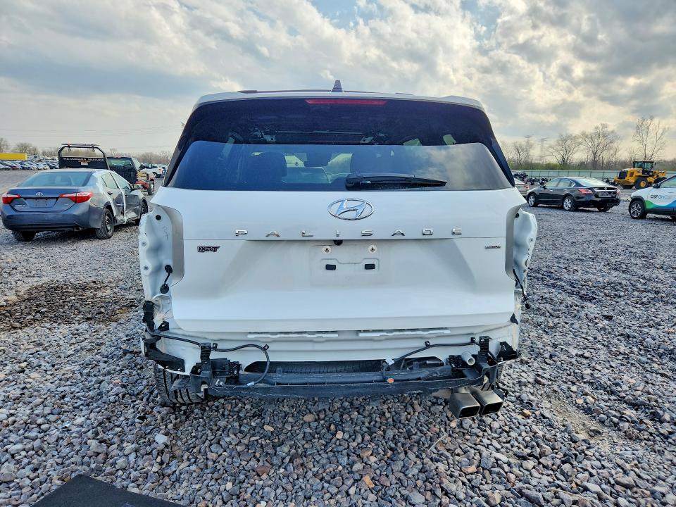 2025 Hyundai Palisade VIN KM8R3DGE6SU845448 COPART salvage auction — SIDE, Il - Salvage Certificate, sold $16,400 on 2026-07-20 (photo 6)