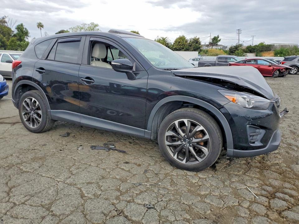 2016 Mazda Cx-5 VIN JM3KE4DY1G0893590 COPART salvage auction — FRONT END, Ca - Salvage Certificate, sold $3,900 on 2026-07-17 (photo 4)