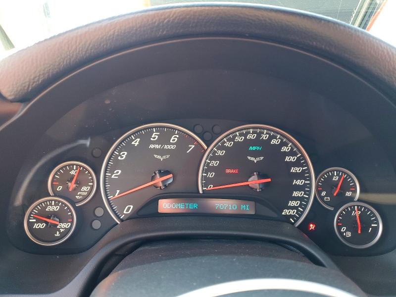 2011 Chevrolet Corvette VIN 1G1YG2DW9B5106244 COPART salvage auction — SIDE, Md - Cert Of Salvage > 75% Damage, sold $1,900 on 2026-07-09 (photo 9)