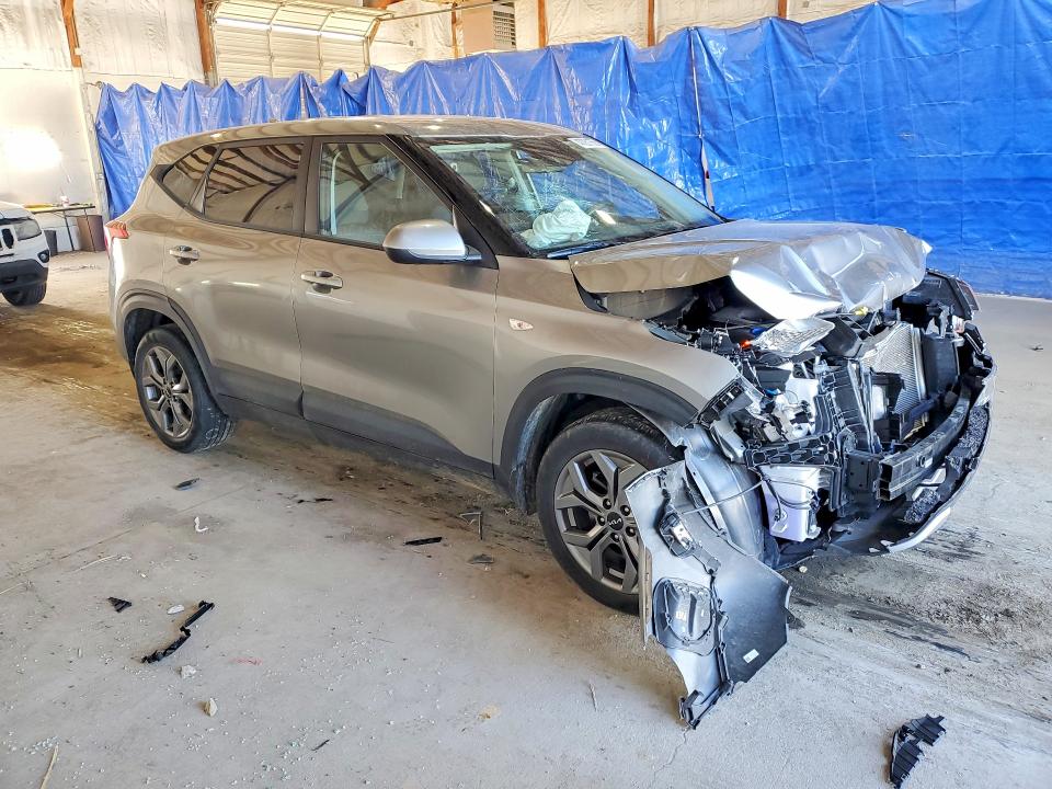 2024 Kia Seltos VIN KNDEPCAAXR7478554 COPART salvage auction — FRONT END, Id - Salvage Certificate Of Title, sold $4,450 on 2026-07-13 (photo 4)