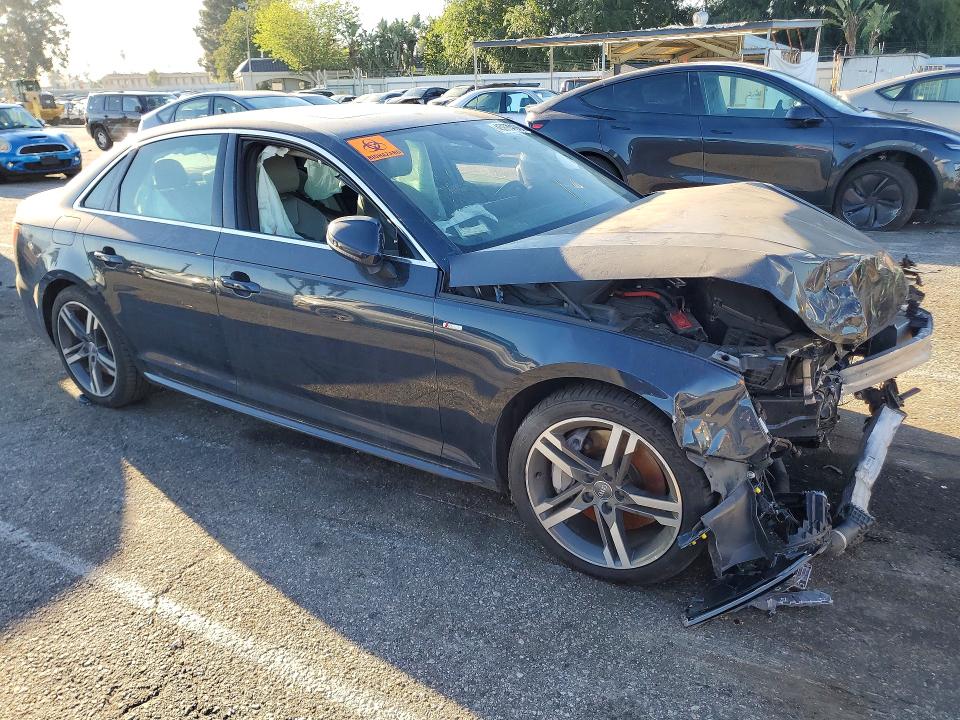 2017 Audi A4 VIN WAUENAF41HN014718 COPART salvage auction — FRONT END, Salvage Title, sold $60 on 2026-07-31 (photo 4)