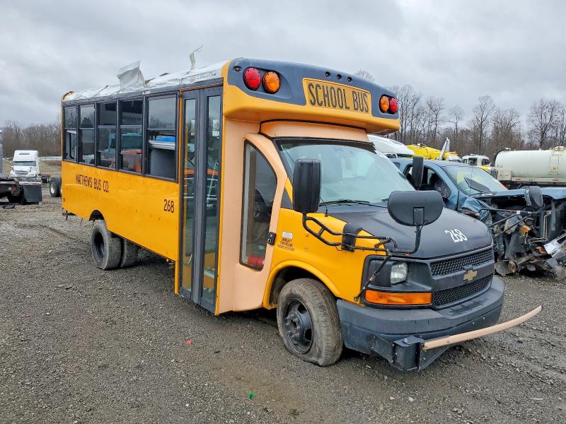 2016 Chevrolet Express 3500 VIN 1GB3GSBG8G1295226 COPART salvage auction — REAR END, Pa - Dealer Only Clean Title, sold $2,150 on 2026-09-08 (photo 1)