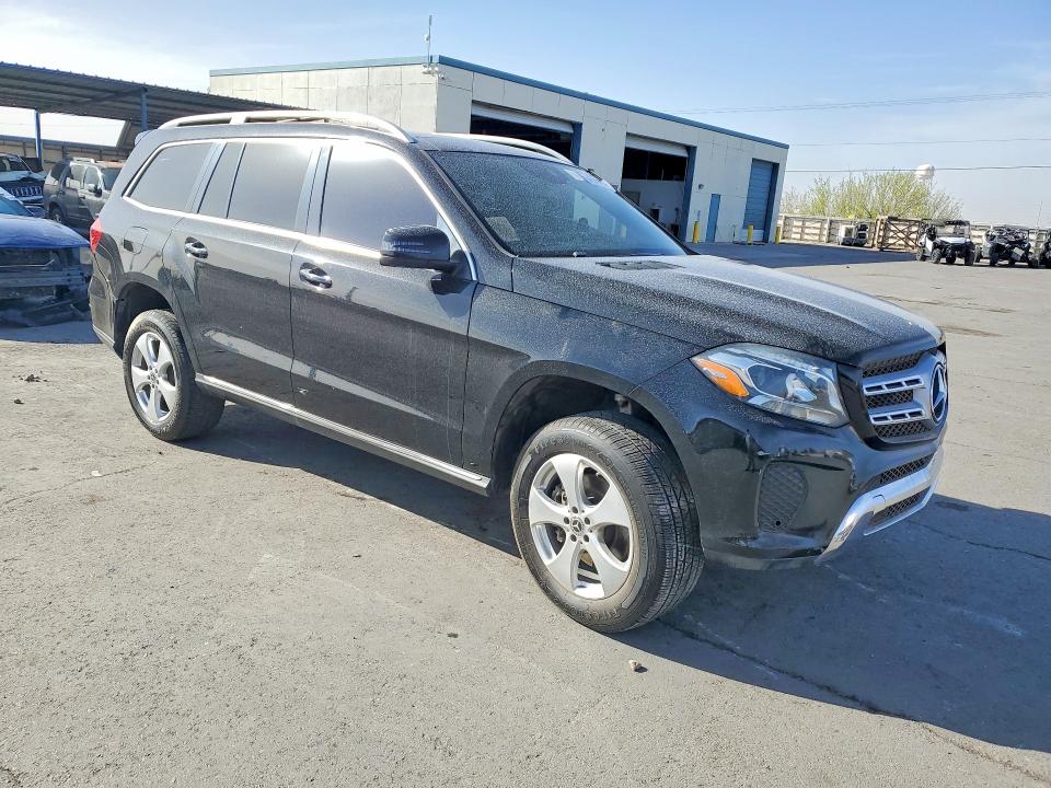 2018 Mercedes-benz Gls-class VIN 4JGDF6EE5JB057335 COPART salvage auction — MINOR DENT/SCRATCHES, Tx - Certificate Of Title, sold $4,500 on 2026-07-31 (photo 4)