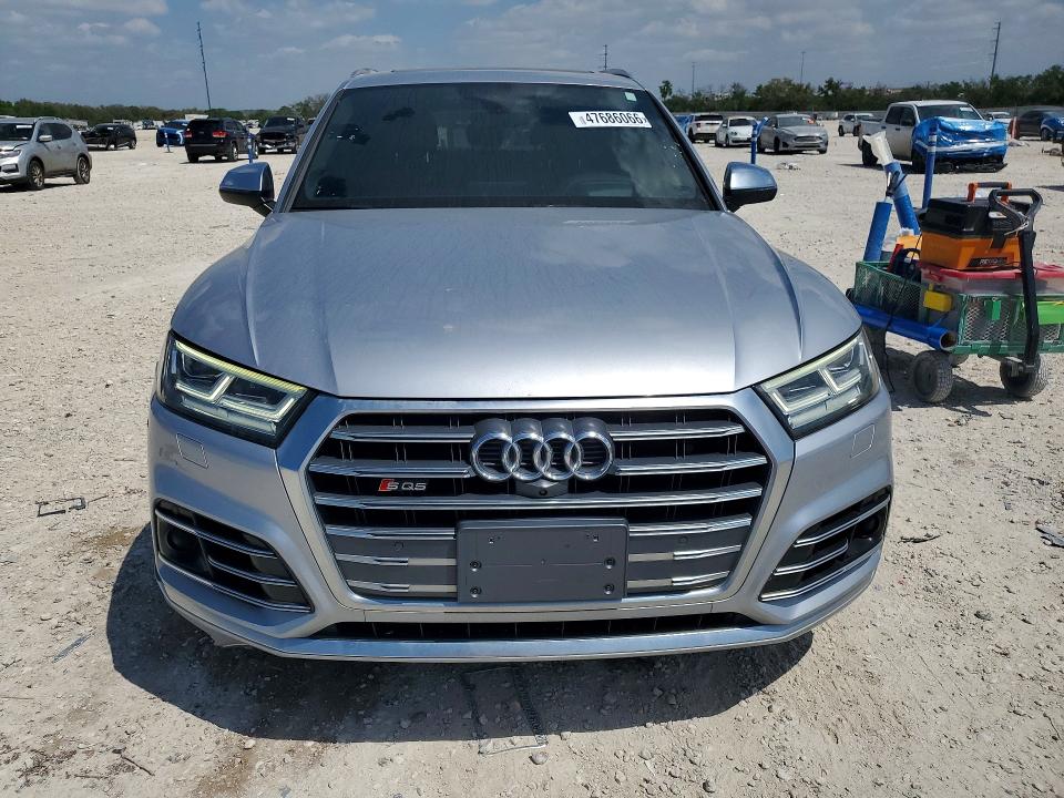 2018 Audi Sq5 VIN WA1C4AFY2J2182224 COPART salvage auction — MINOR DENT/SCRATCHES, Tx - Certificate Of Title, sold $11,400 on 2026-07-14 (photo 5)