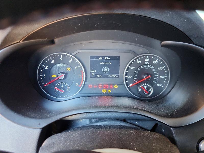 2021 Kia VIN KNAE15LA9M6093962 COPART salvage auction — FRONT END, Az - Cert Of Title - Salvage, sold $2,300 on 2026-07-02 (photo 9)